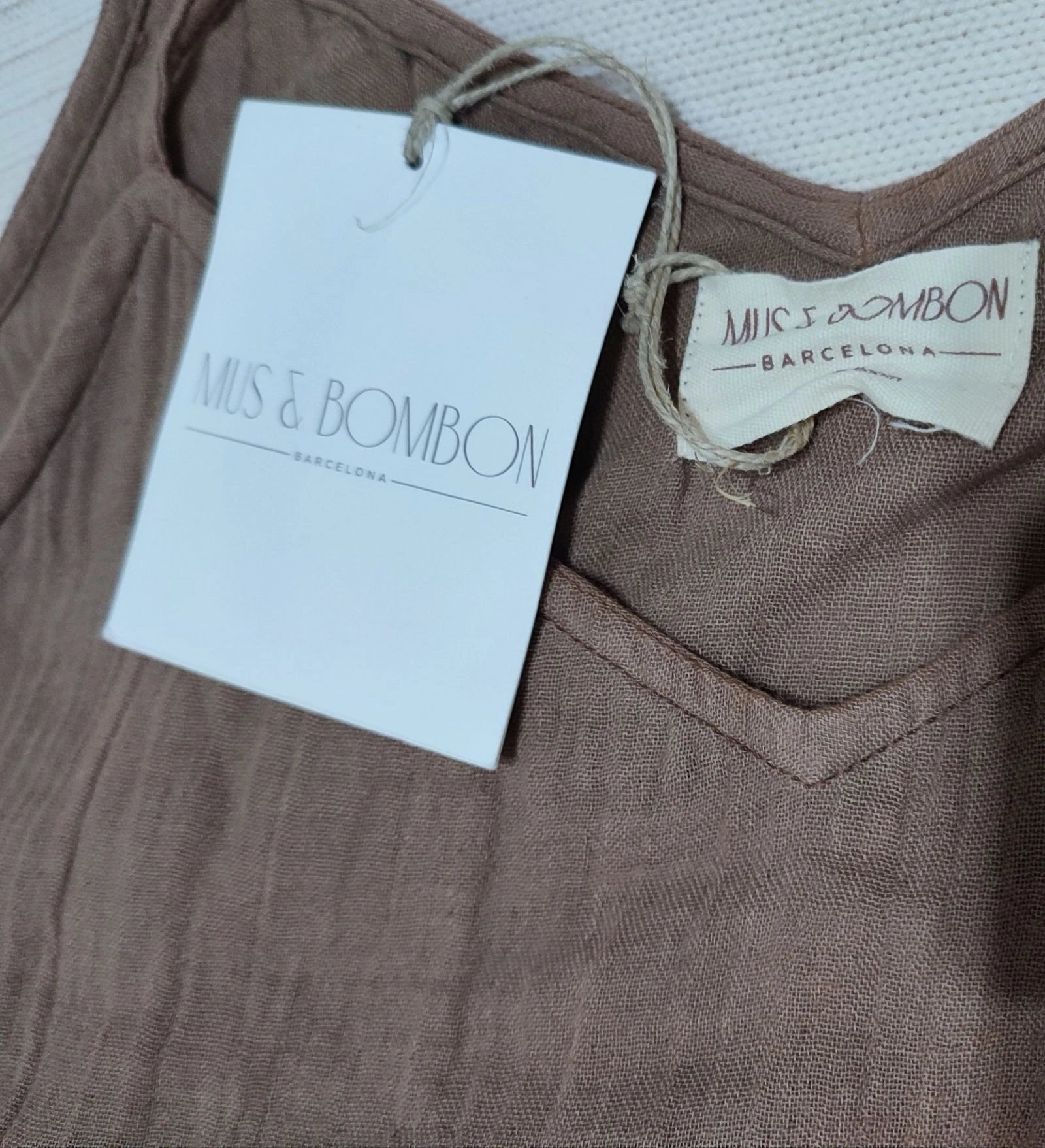 Robe longue avec poches Mus & Bombon Barcelona T. S – photo 5